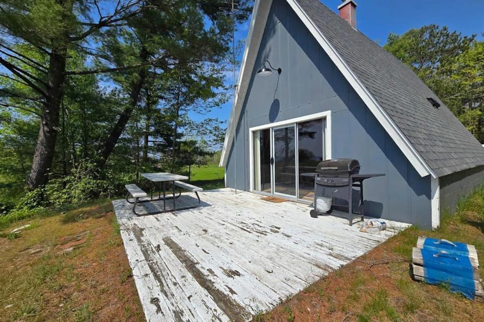 A-Frame on East Bay House in Michigan