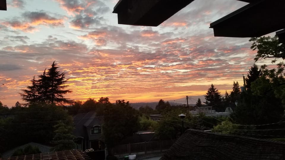 Natural landscape, Sunset