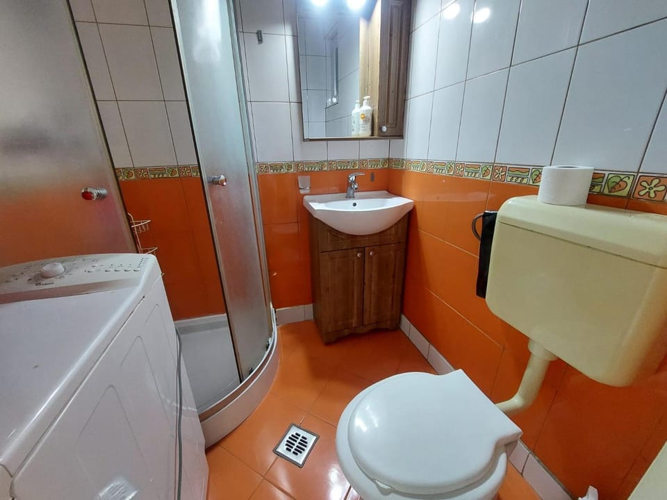 Shower, Toilet, Bathroom, washing machine