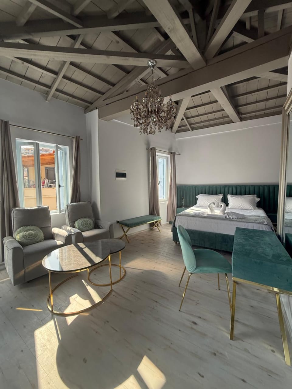Gorgeous restored house at Platanos square House in Decentralized Administration of the Aegean