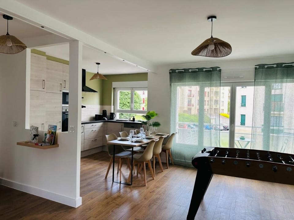 La Fougeraise - Plein centre, Baby-foot, 6 pers Apartment in Fougères