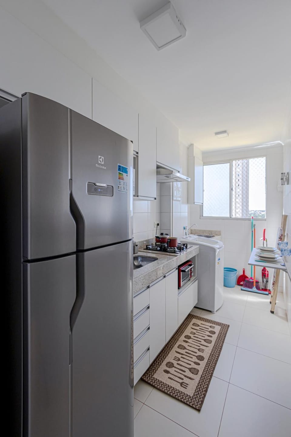 Kitchen or kitchenette, oven, stove