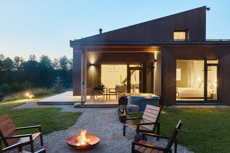 Juoda Truoba House in Vilnius County, Lithuania