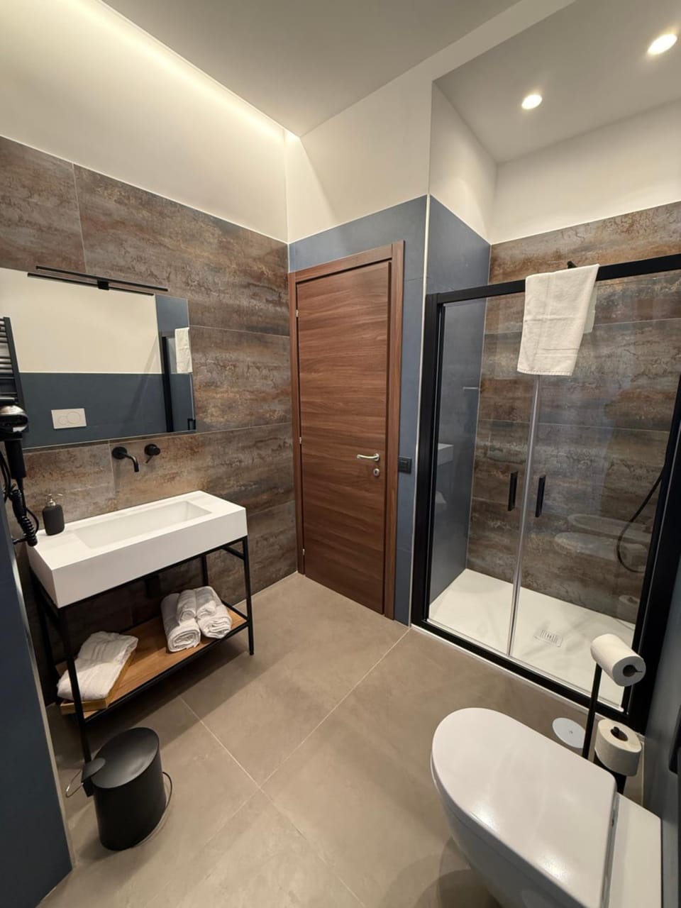 Shower, Toilet, Bathroom, towels