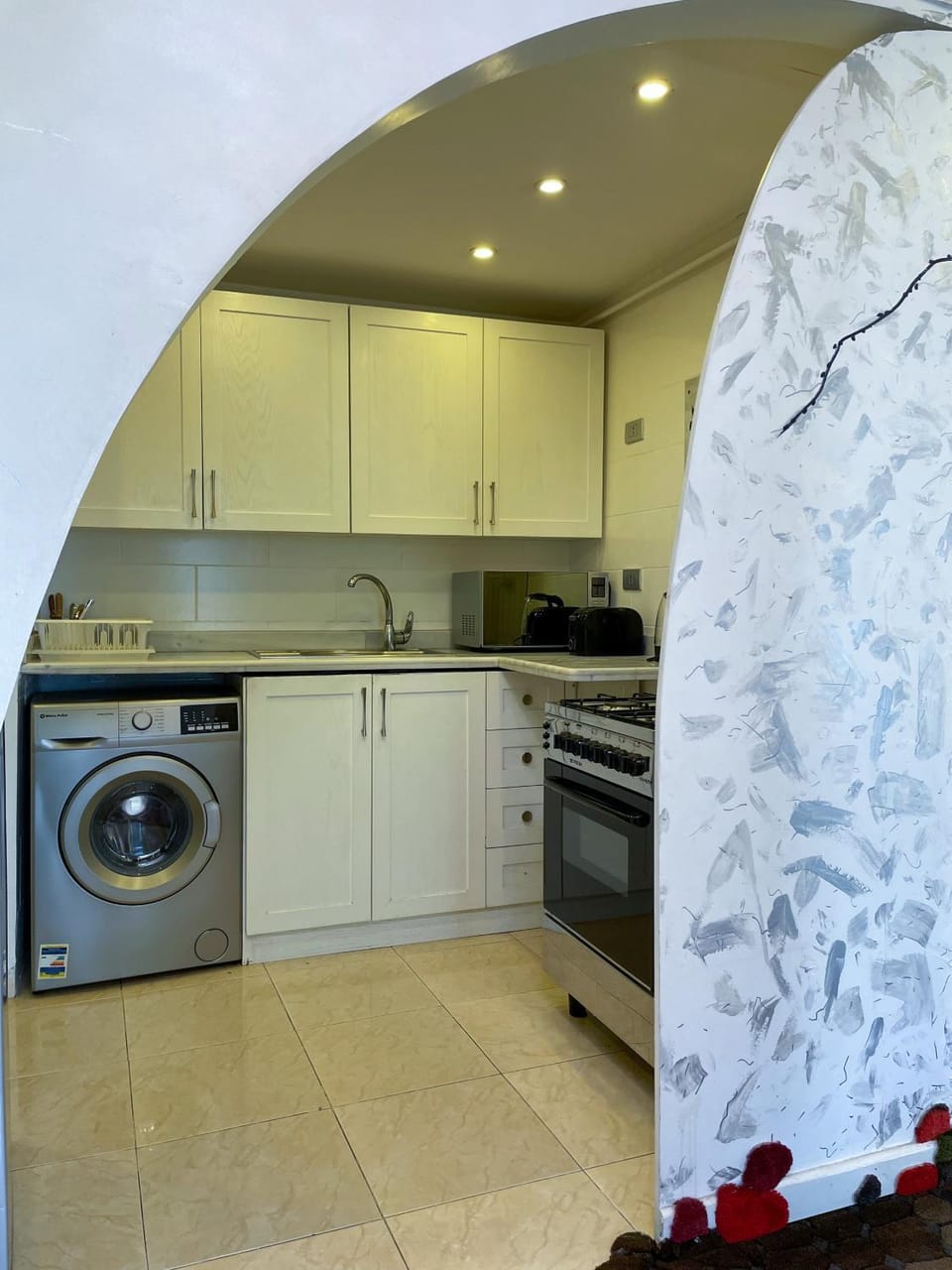 Kitchen or kitchenette, Decorative detail