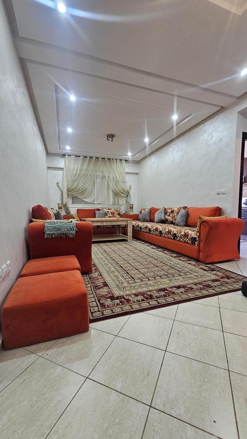 appartement 75m2 avec piscine Apartment in Bouznika
