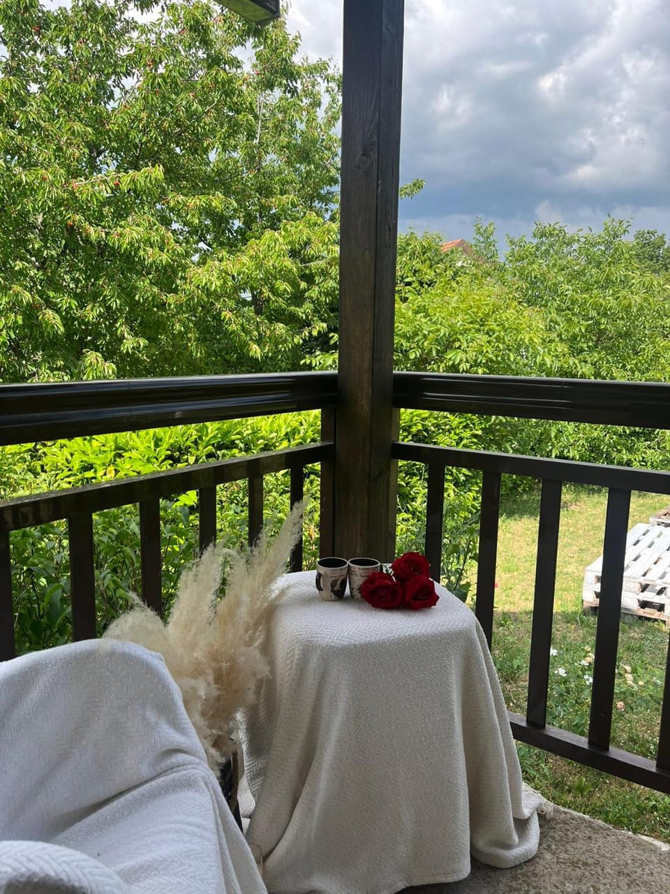 Balcony/Terrace, Garden view