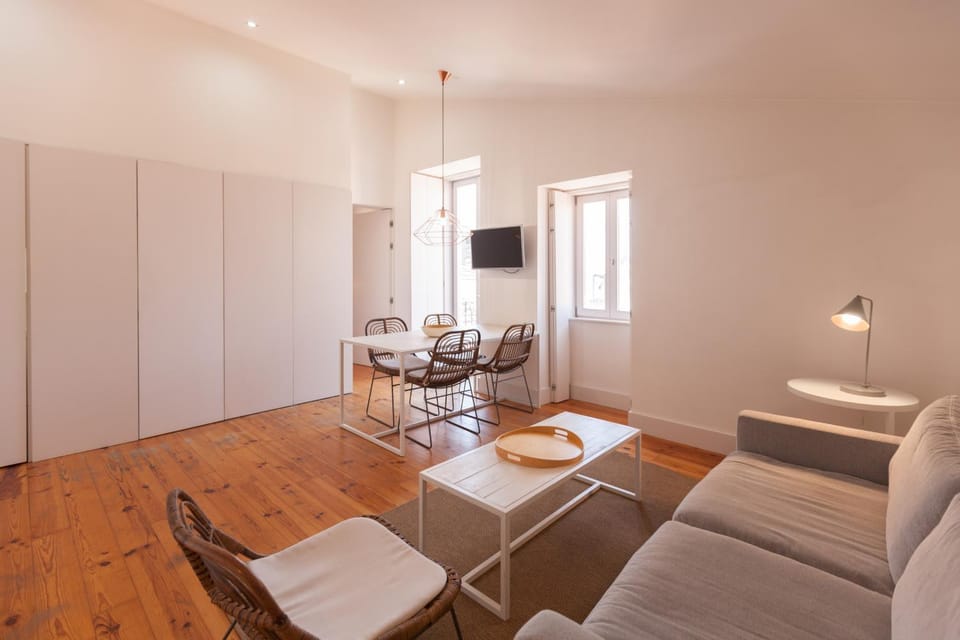 FLH S Bento Minimalist Luminous Flat Apartment in Lisbon
