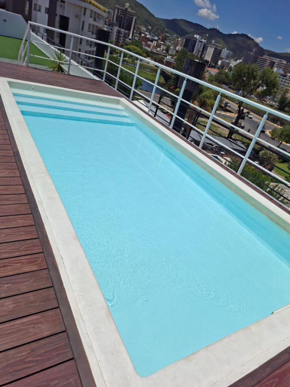 Day, Natural landscape, Mountain view, Pool view, Swimming pool