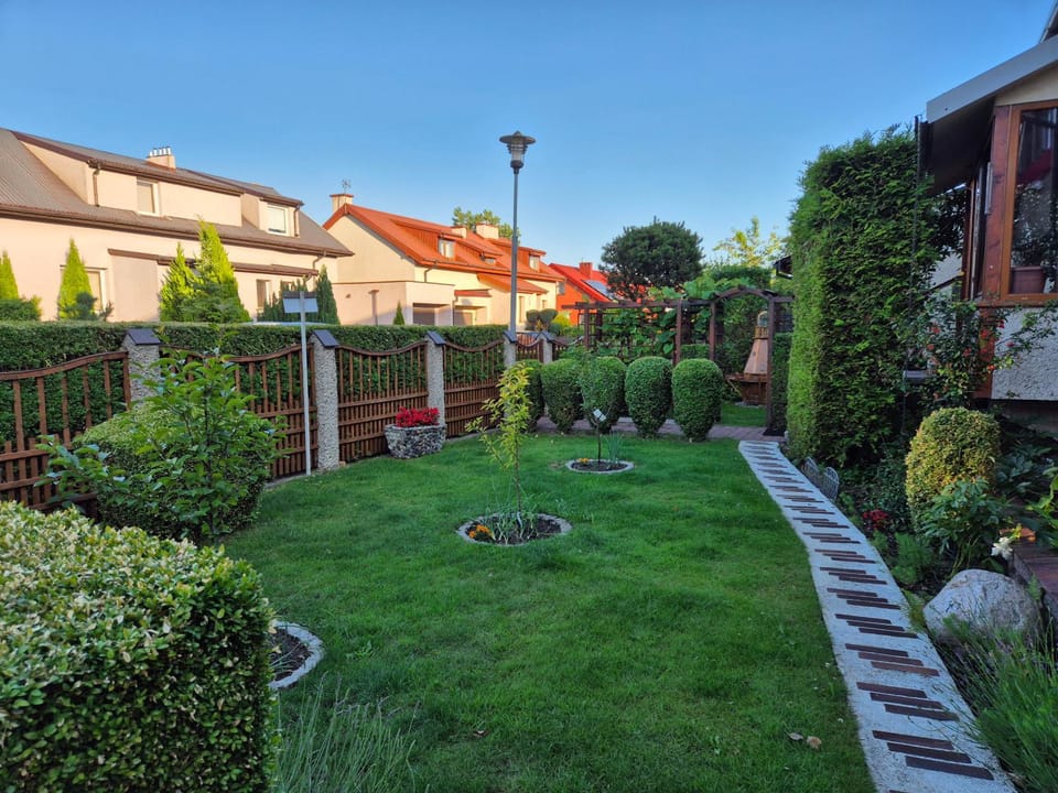 Property building, Garden view