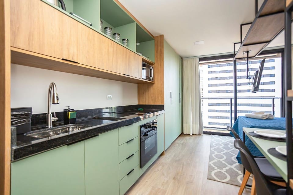 Apto no All Batel finamente mobiliado perto do shopping Curitiba Apartment in Curitiba