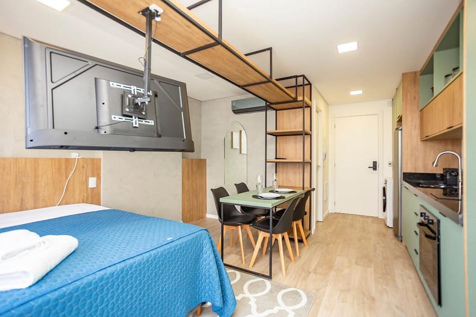 Apto no All Batel finamente mobiliado perto do shopping Curitiba Apartment in Curitiba