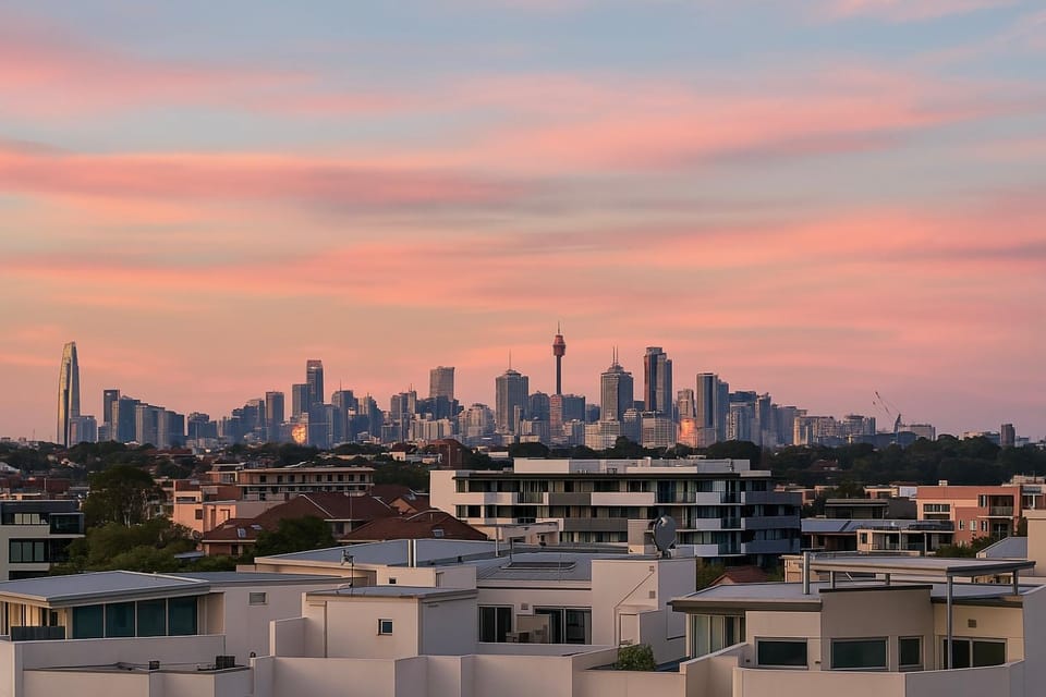 Day, Natural landscape, City view, Sunrise