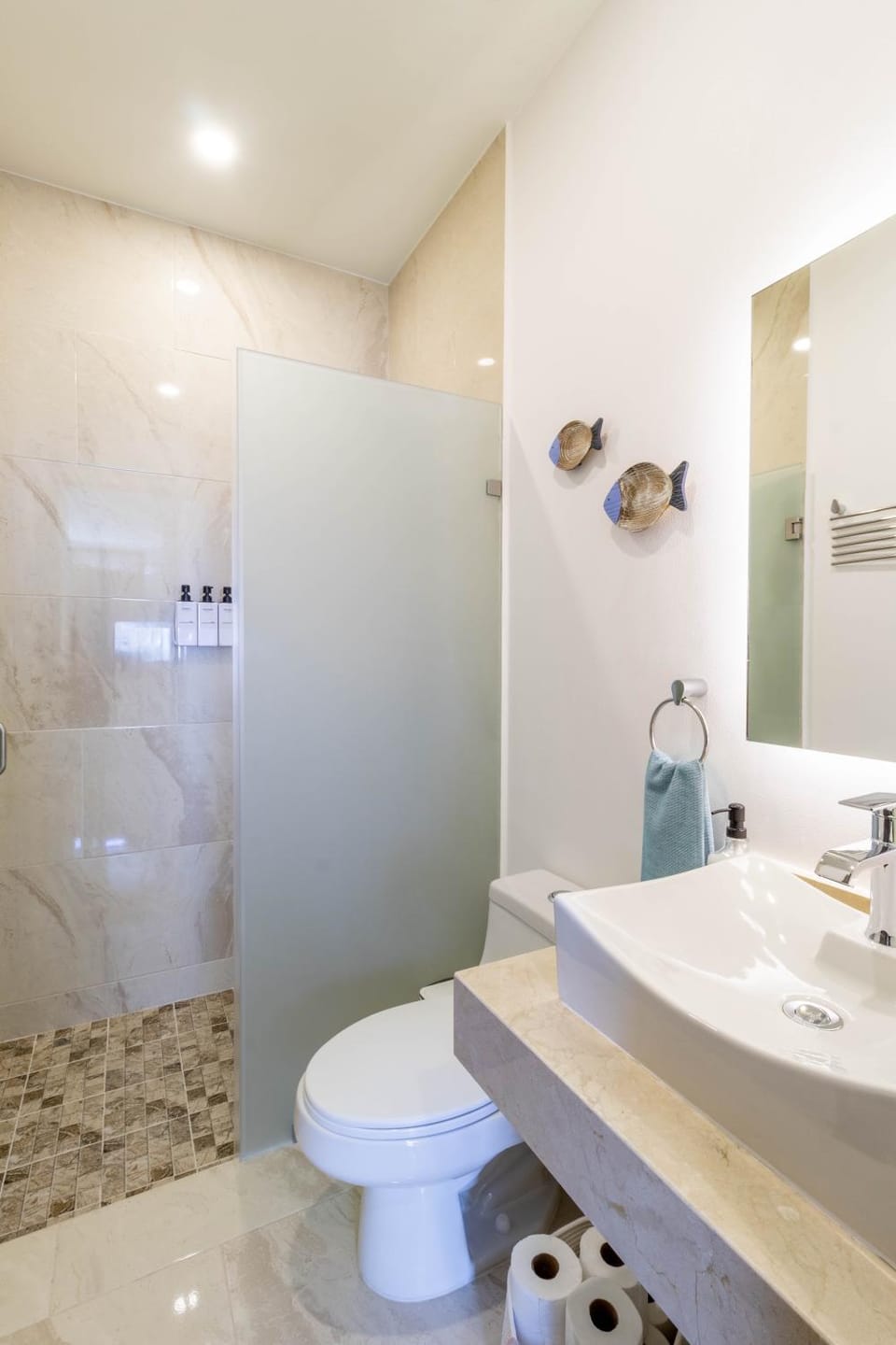 Shower, Toilet, Bathroom, towels