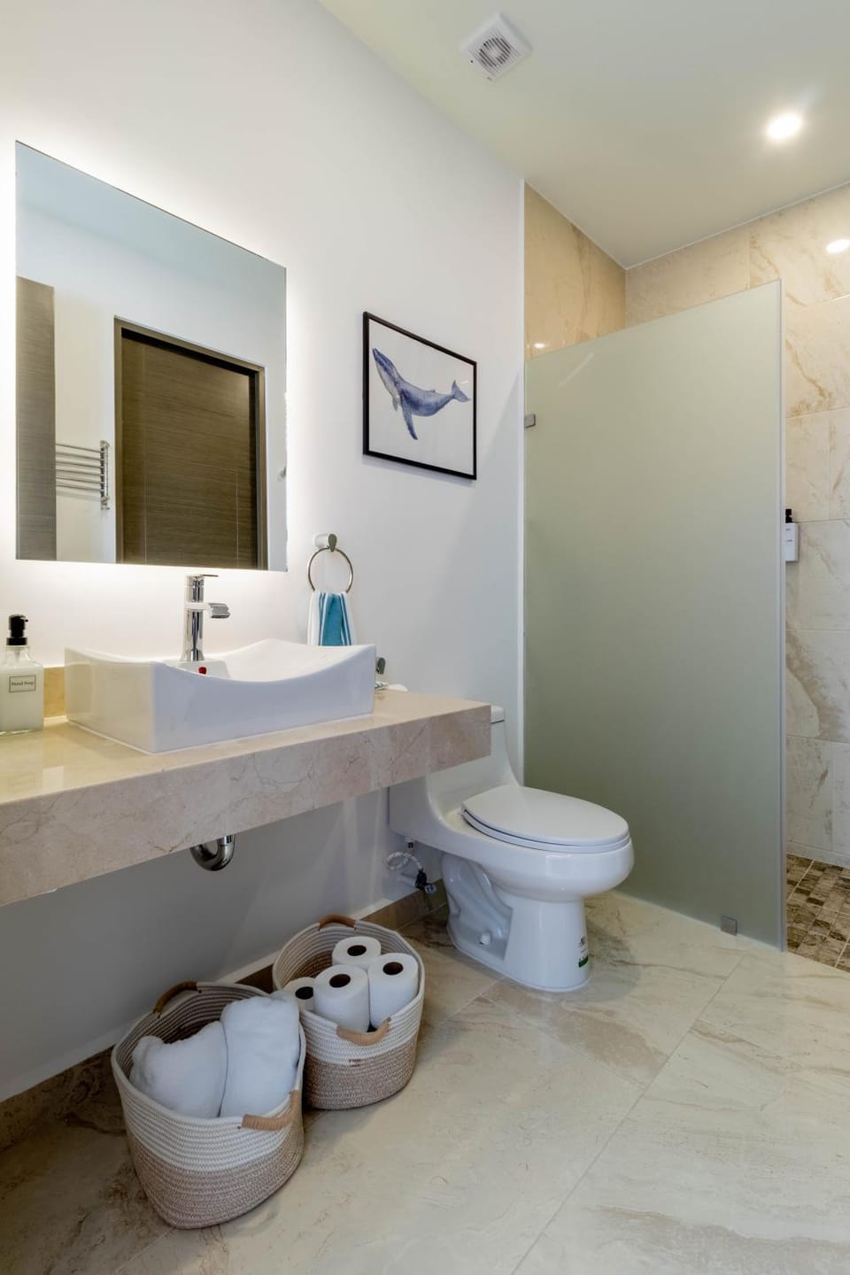 Shower, Bathroom, towels