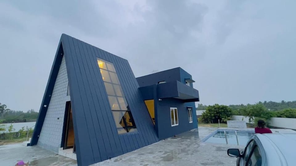The A-Frame house Villa in India