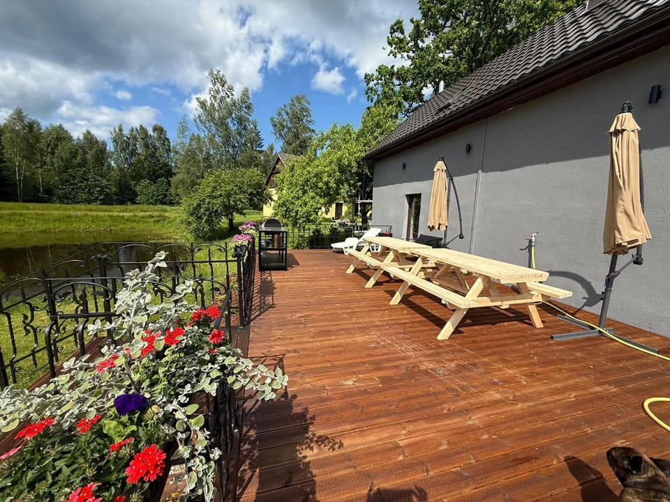 Balcony/Terrace, Garden view