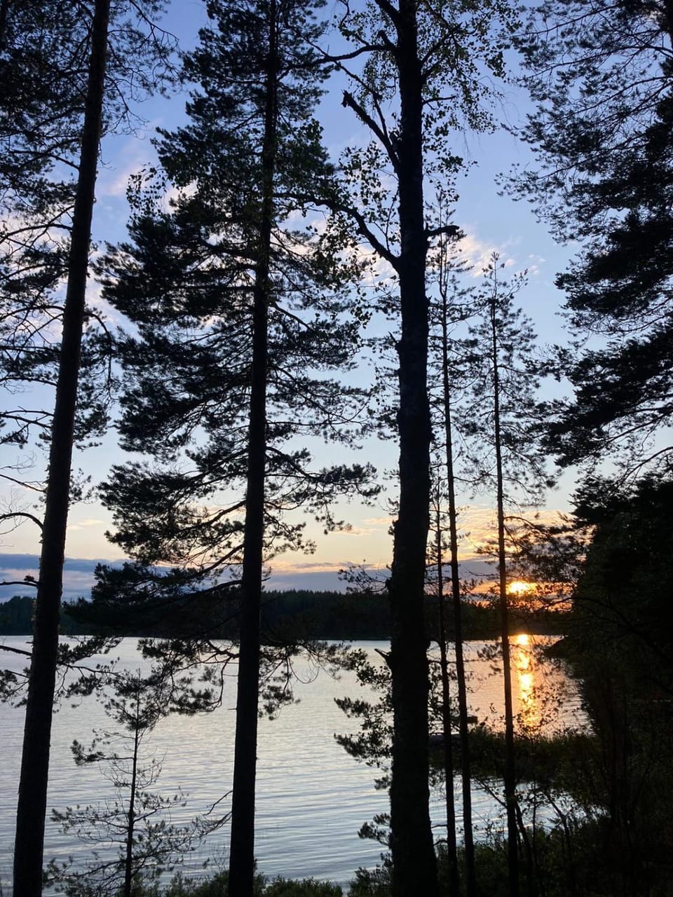Off site, Day, Natural landscape, Lake view, Sunset