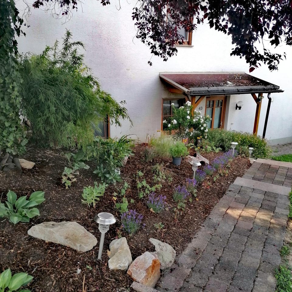 Property building, Garden