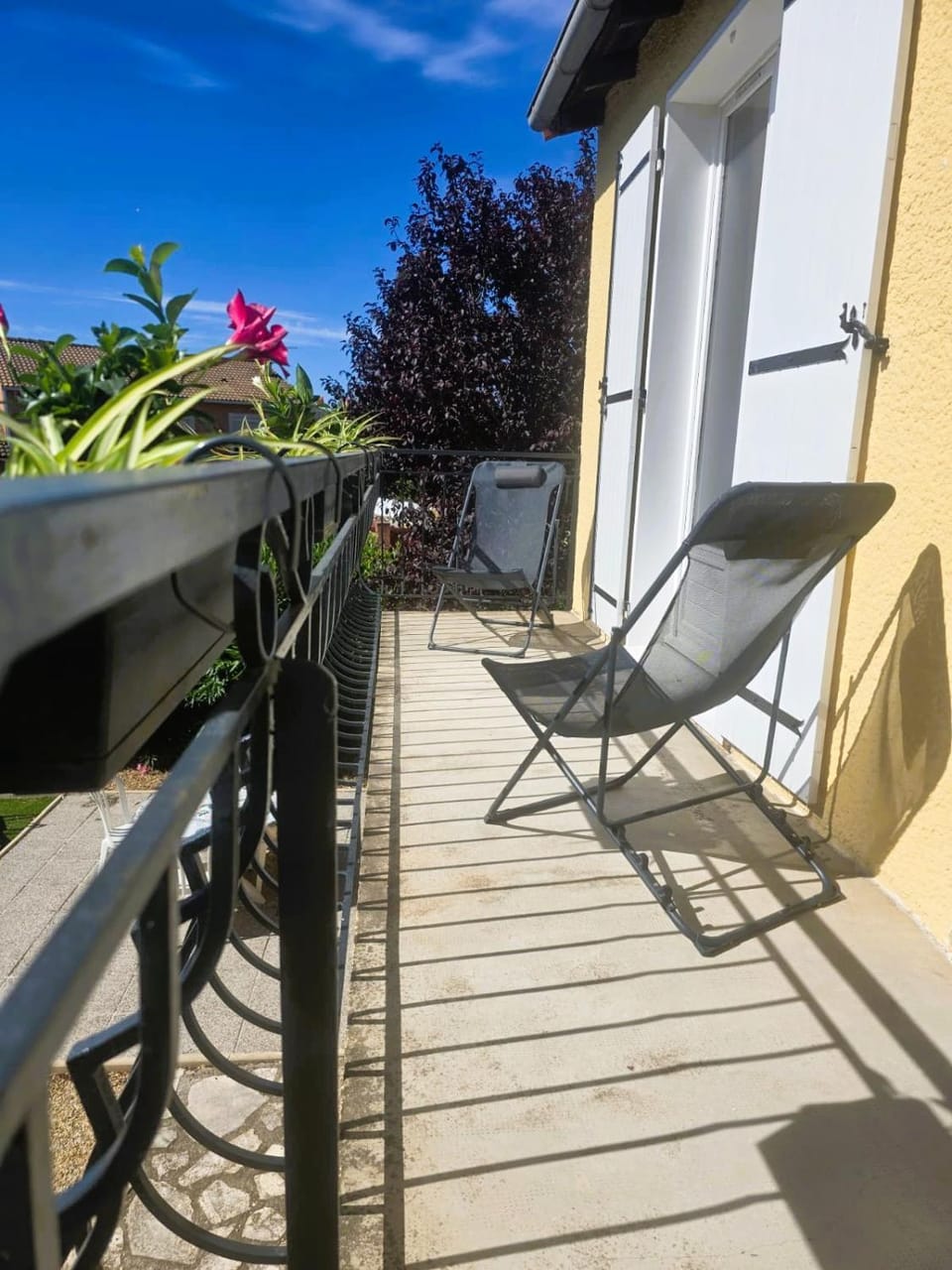 Balcony/Terrace, sunbed