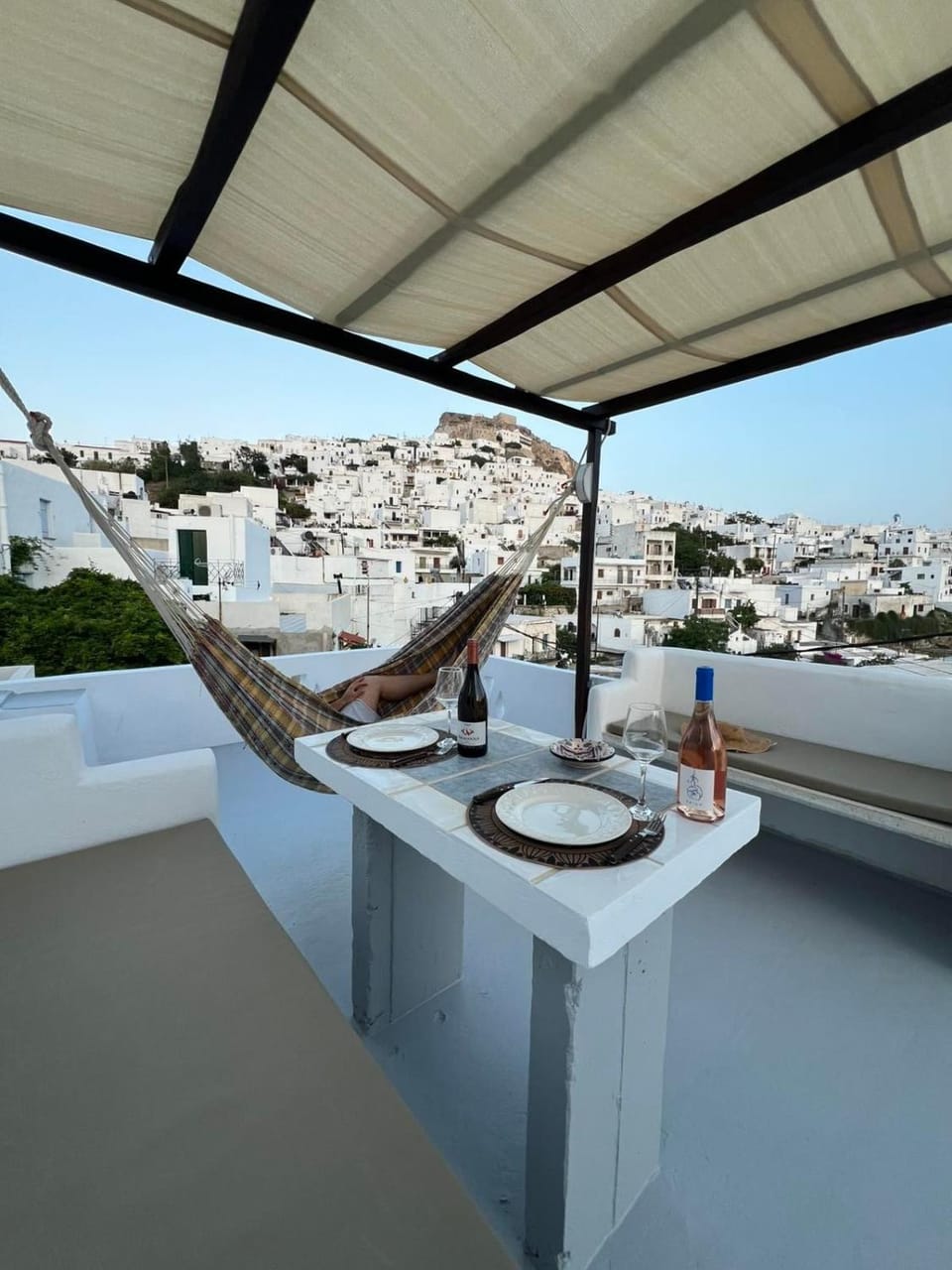 Rustic Retreat in Town Apartment in Euboea