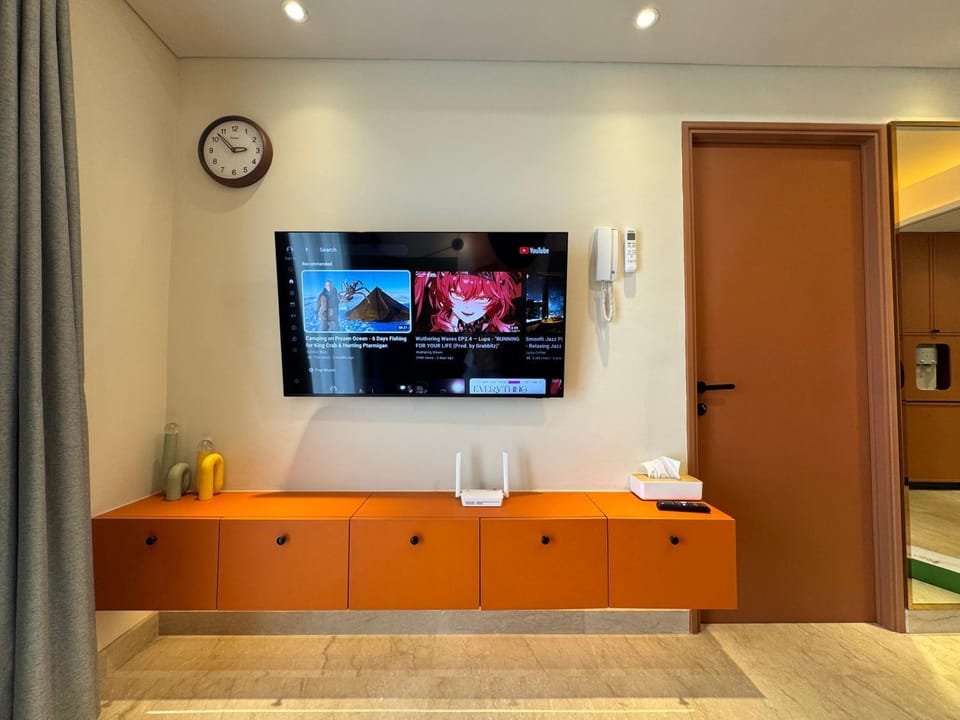 Apartment Podomoro Medan Lexington Tower - Japandi Modern - New Renovated 2 BR- direct mall access Apartment in Indonesia
