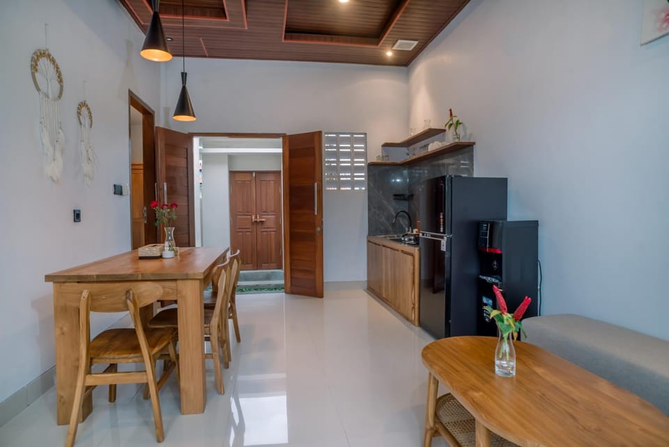 Balcony/Terrace, Kitchen or kitchenette, Seating area, Dining area, Breakfast, minibar