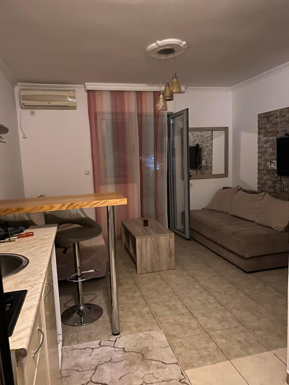 Bed, Kitchen or kitchenette, Living room, Evening entertainment, Bedroom, oven