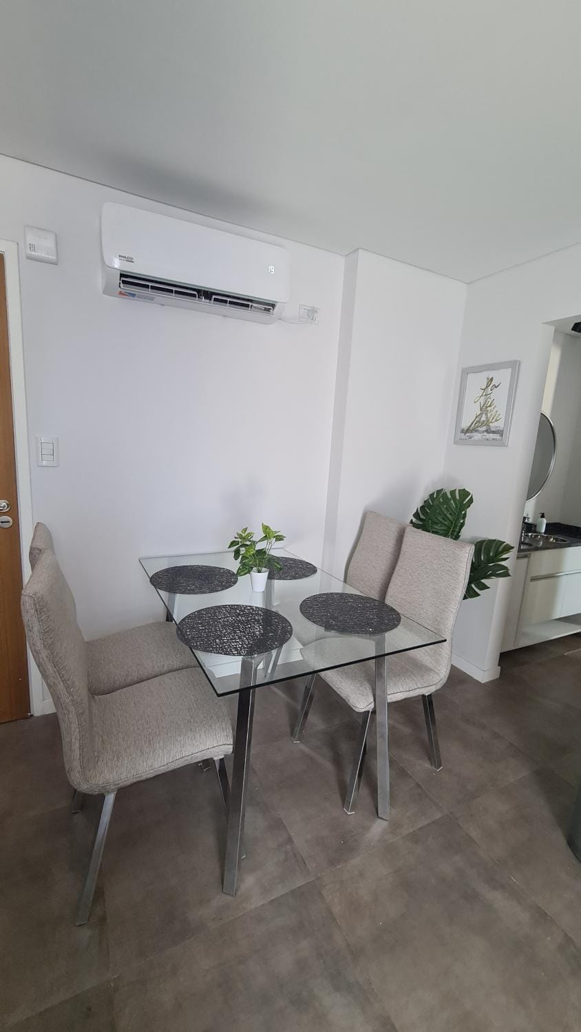 Living room, Dining area, air conditioner