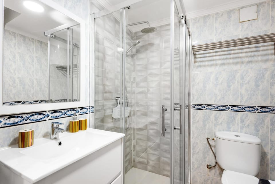 Bathroom, Living room