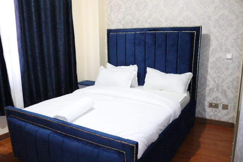 newly furnished three bedroom apartment with heated swimming pool fully equipped gym children playground ample parking space and unbeatable scenic city views Apartment in Nairobi