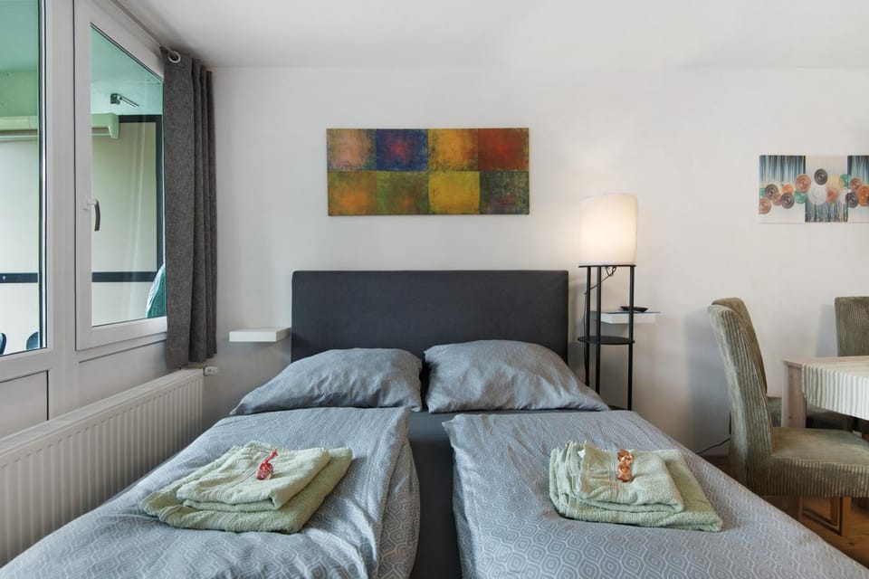Property building, Living room, Bedroom
