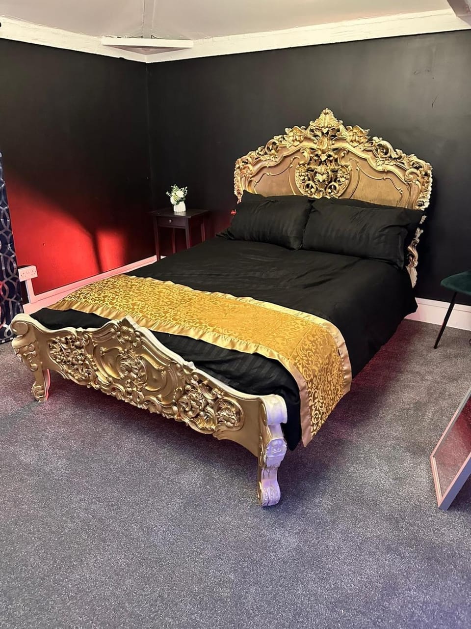 Bed, Bedroom