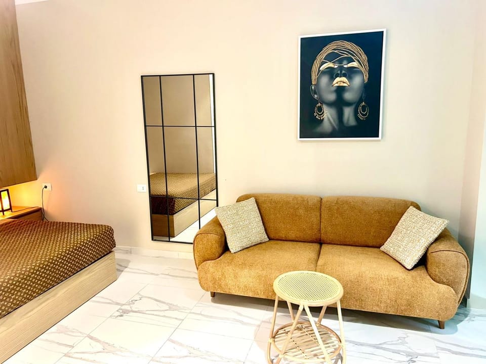 Sunset Studio Santorini 5 Minutes Walking from the Sea Free Paking Apartment in Vlorë County, Albania