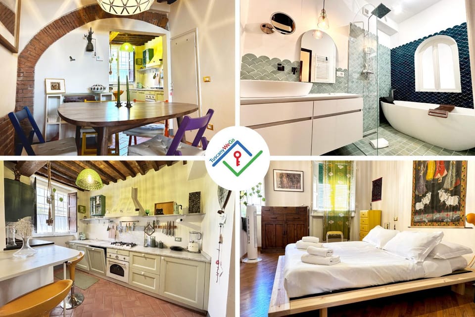 Bathroom, Living room, Bedroom, kitchen