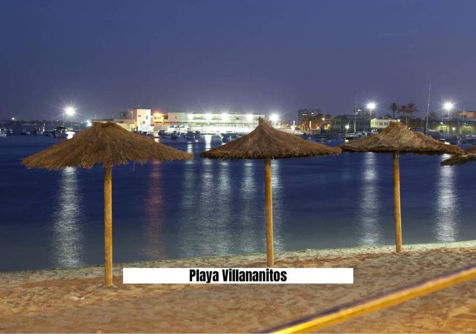 Nearby landmark, Night, Natural landscape, Beach, Sea view