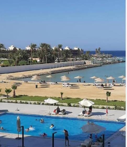 Beach, Sea view, sunbed