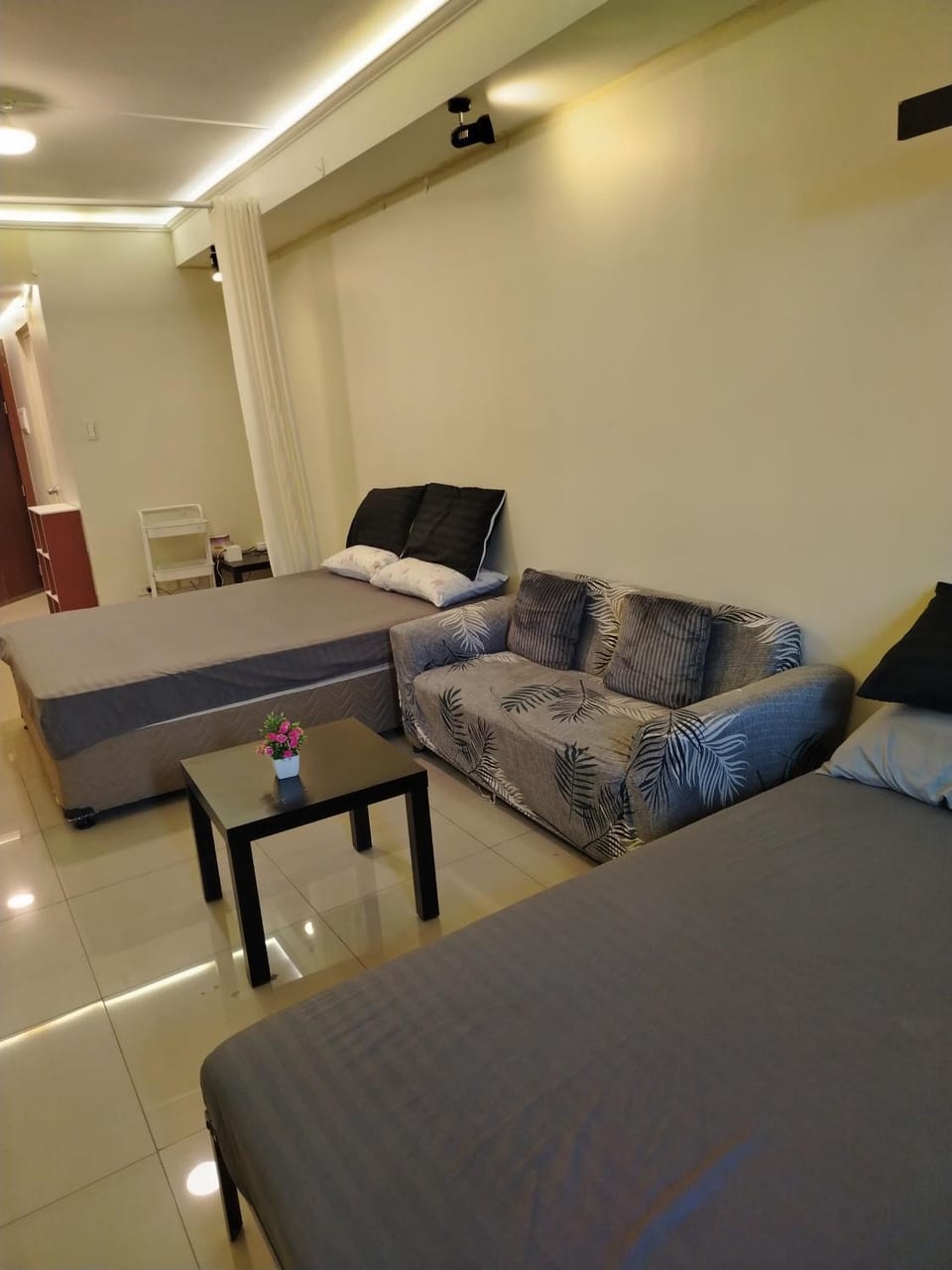 Balcony/Terrace, Living room, Photo of the whole room, Seating area, Bedroom