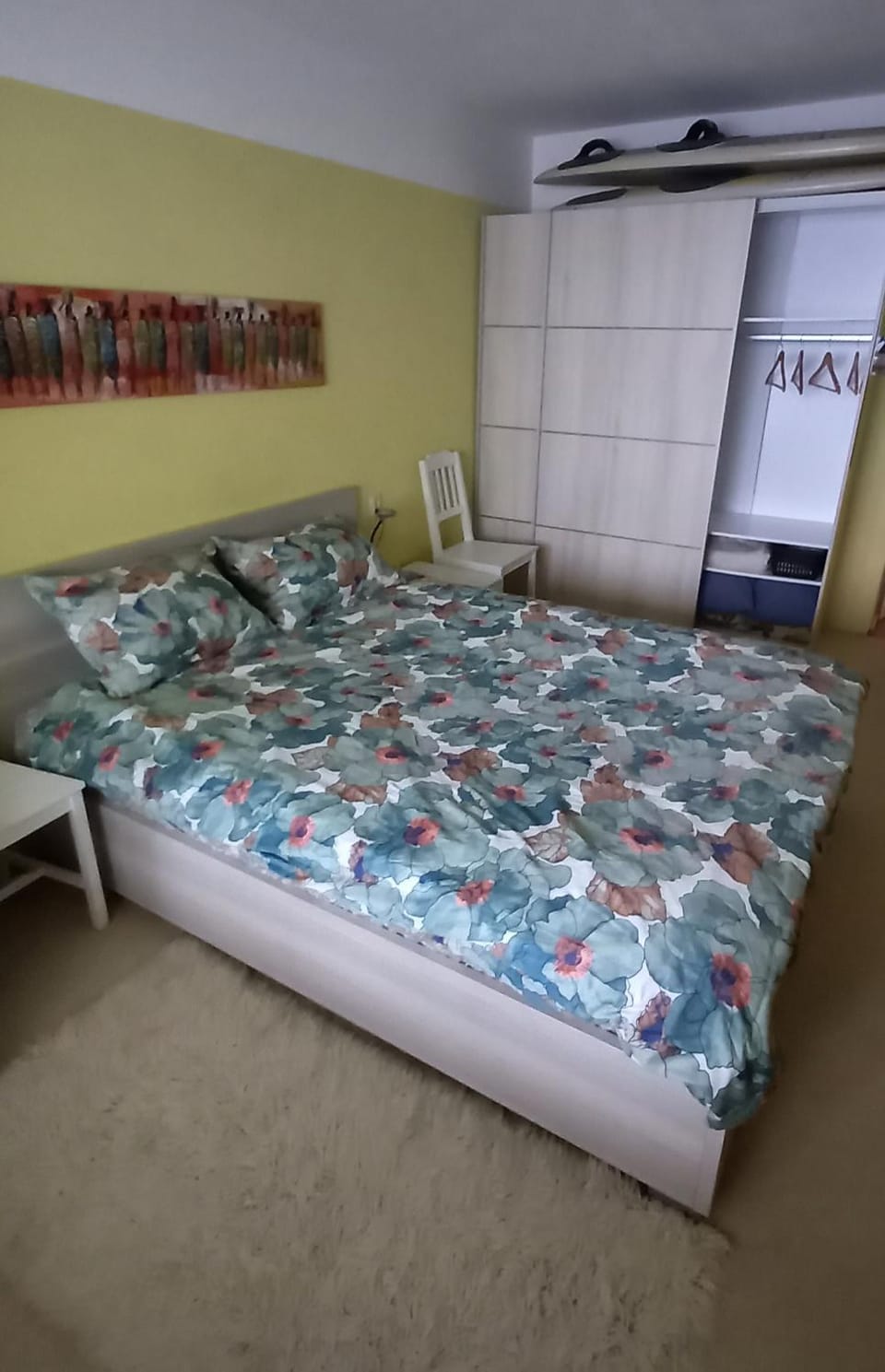 Bed, Bedroom, wardrobe