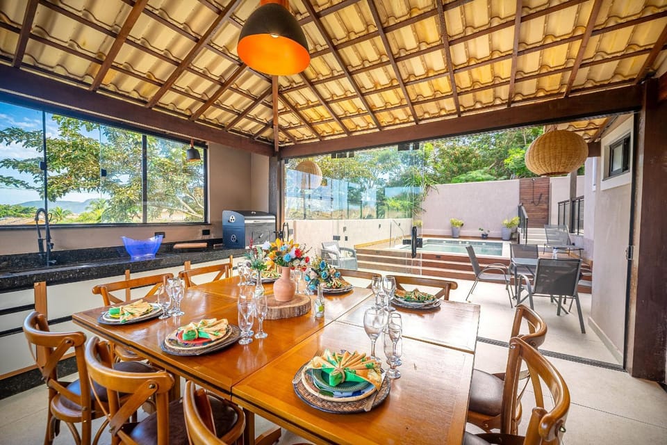BBQ facilities, Seating area, Area and facilities