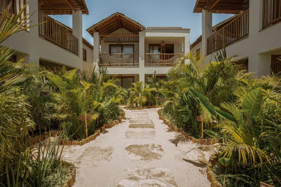 Property building, Garden