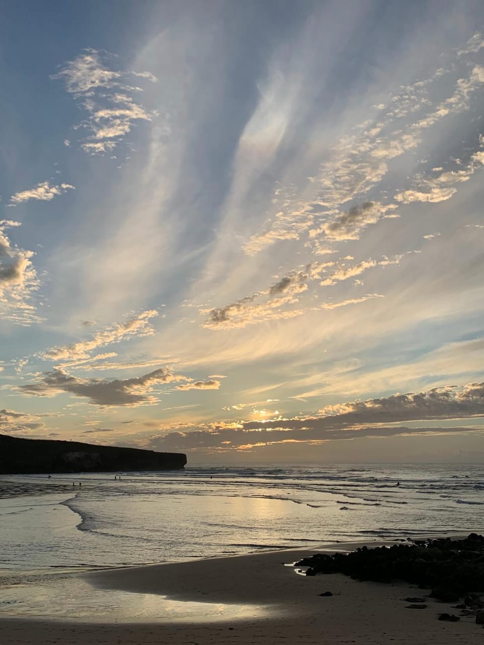 Natural landscape, Beach, Sunrise, Sunset