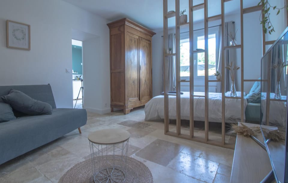 Living room, Bedroom
