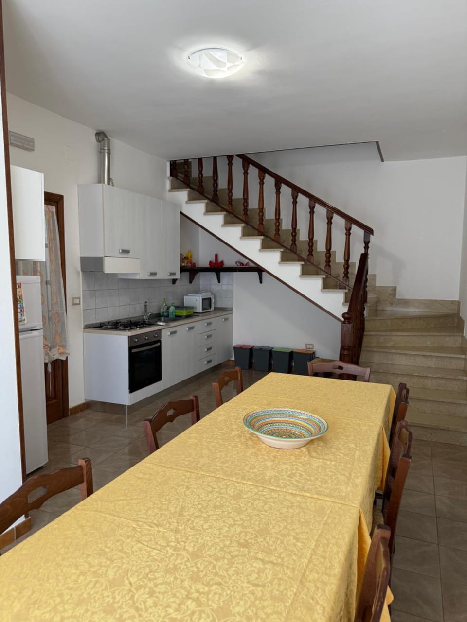 Kitchen or kitchenette, Dining area, heating, internet, microwave, oven, stove, air conditioner
