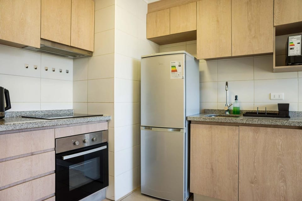Chic 1BR Oasis in Centro Metro Bliss Your Doorstep Apartment in Santiago