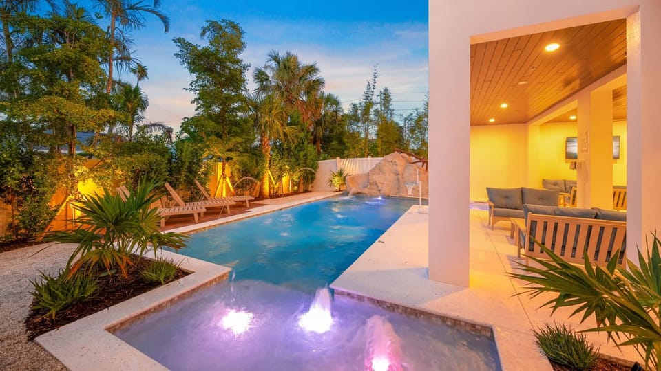 Patio, Garden, Other, Pool view, Swimming pool, sunbed