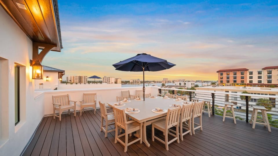 Property building, Patio, Day, View (from property/room), Other, Dining area