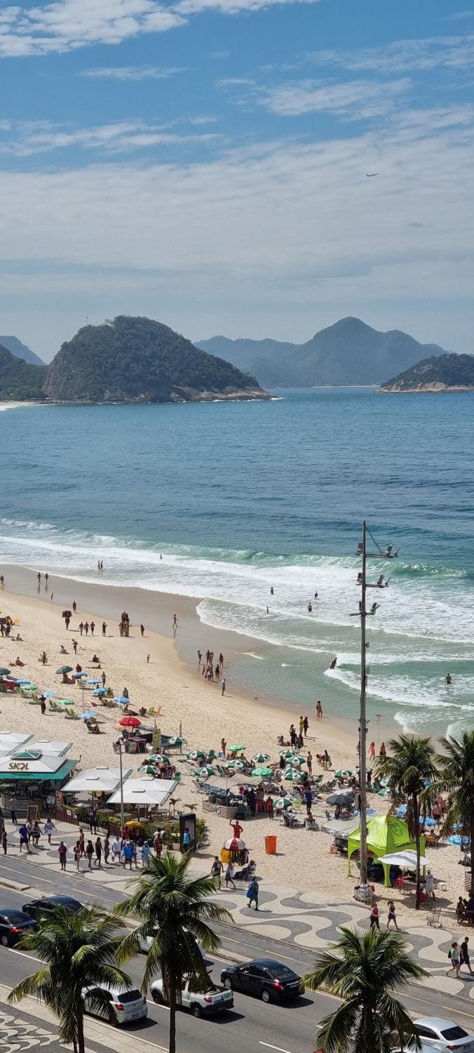 Apartamento de frente para o mar 3318 Apartment in Rio de Janeiro