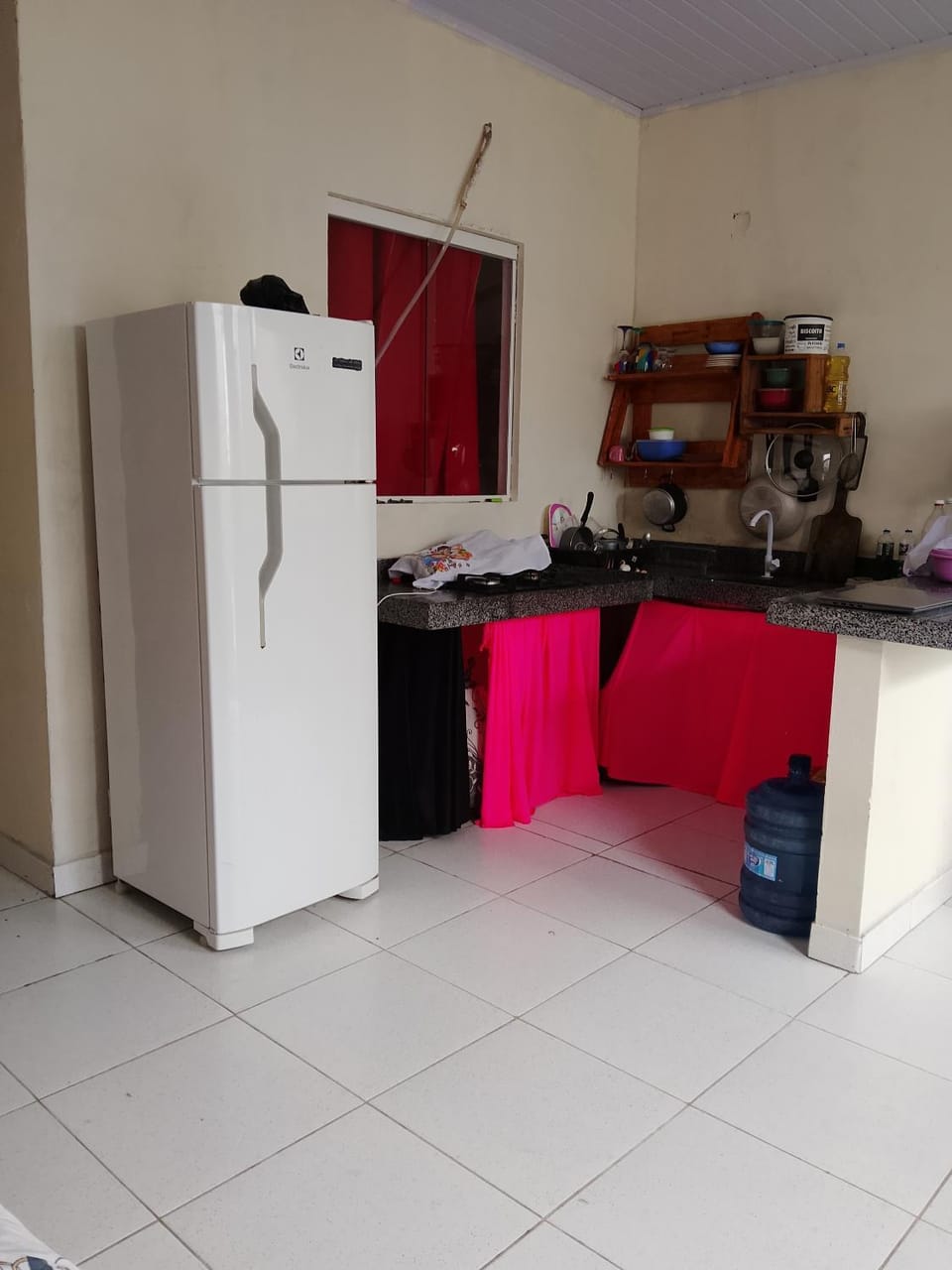Communal kitchen, minibar, stove