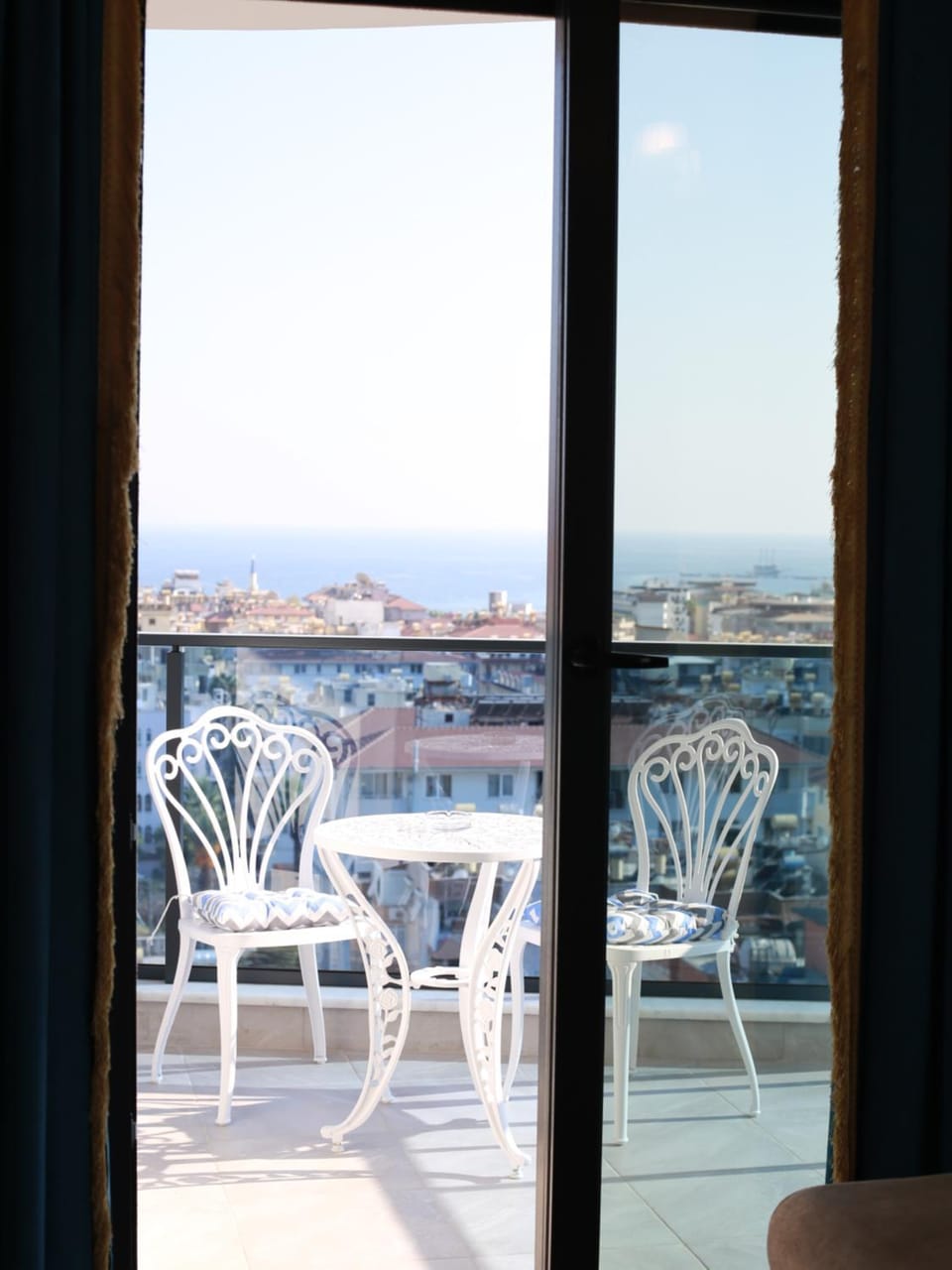 View (from property/room), Balcony/Terrace, Sea view